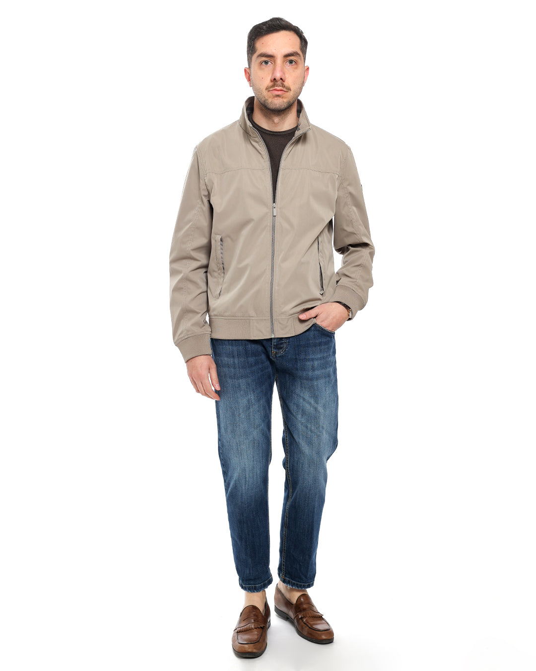 Bomber in cotone